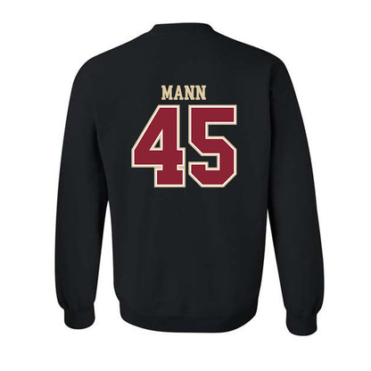 Boston College - NCAA Football : Ben Mann - Classic Shersey Crewneck Sweatshirt-1