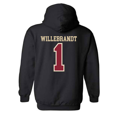 Boston College - NCAA Women's Soccer : Wiebke Willebrandt - Classic Shersey Hooded Sweatshirt