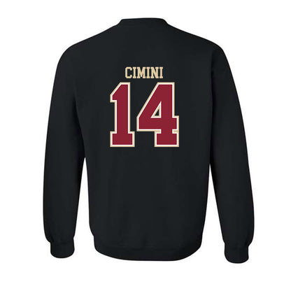 Boston College - NCAA Baseball : Vince Cimini - Classic Shersey Crewneck Sweatshirt