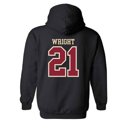 Boston College - NCAA Women's Soccer : Anndi Wright - Classic Shersey Hooded Sweatshirt-1
