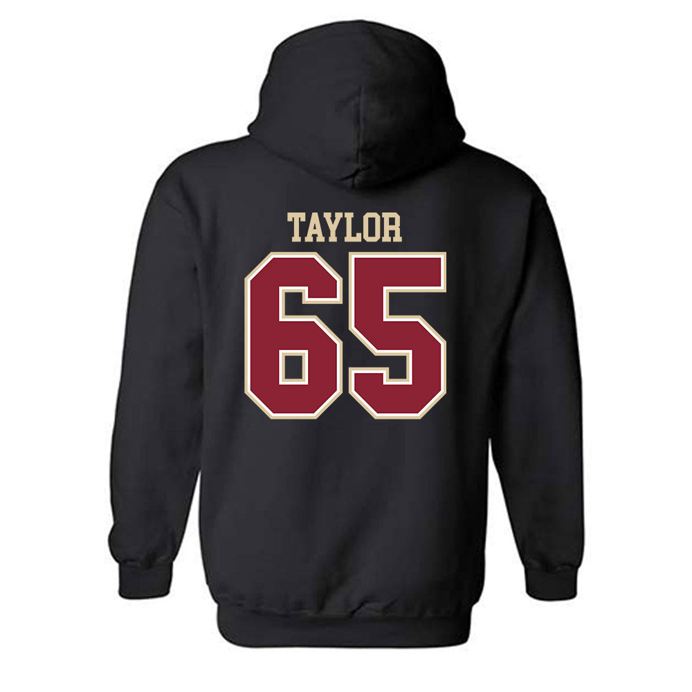 Boston College - NCAA Football : Logan Taylor - Classic Shersey Hooded Sweatshirt