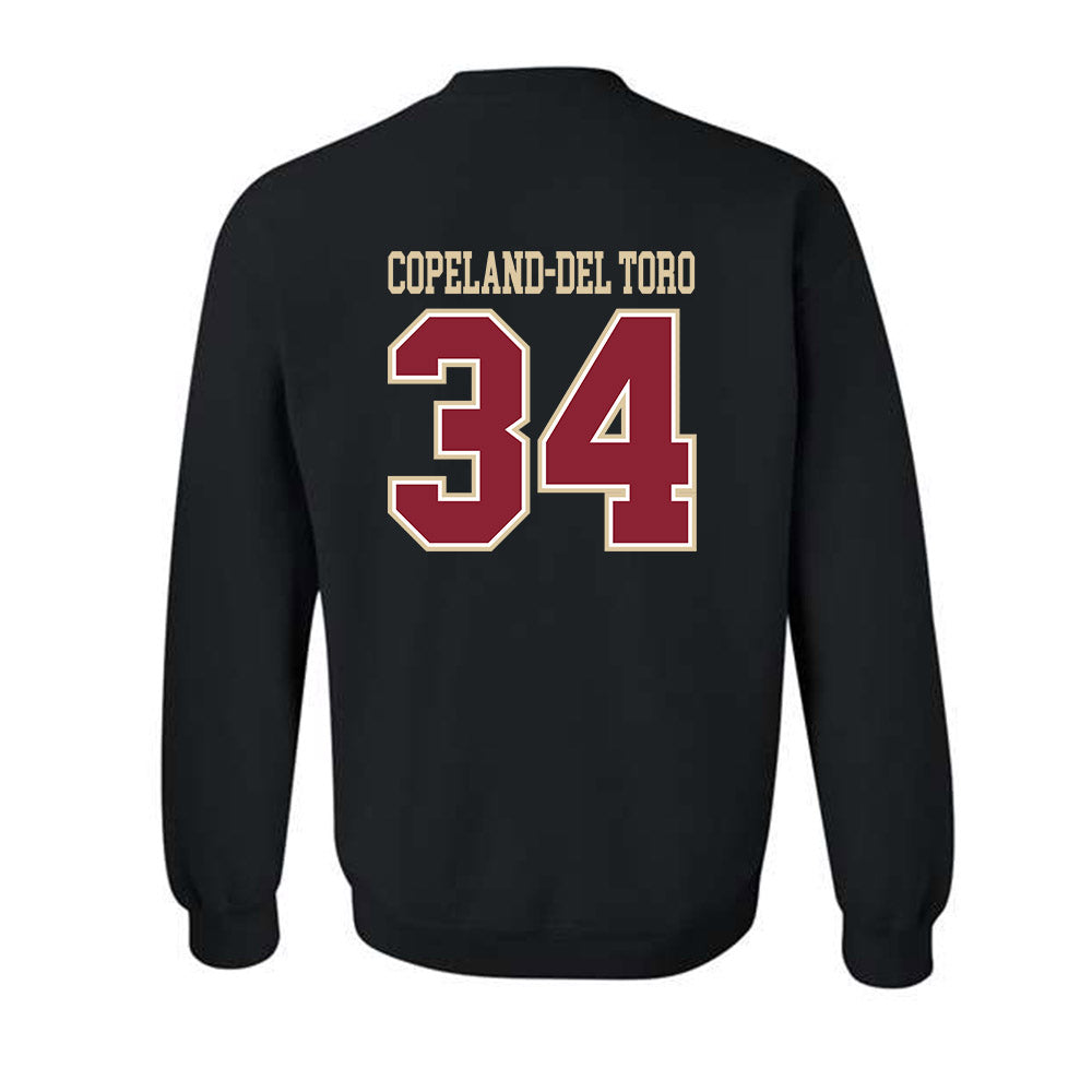 Boston College - NCAA Men's Soccer : Bryce Copeland-Del Toro - Classic Shersey Crewneck Sweatshirt-1
