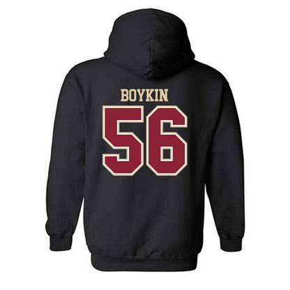 Boston College - NCAA Football : ELla Boykin - Classic Shersey Hooded Sweatshirt-1