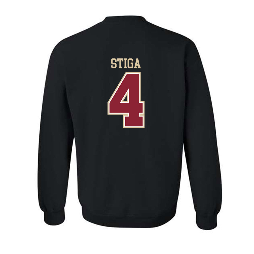 Boston College - NCAA Men's Ice Hockey : Teddy Stiga - Classic Shersey Crewneck Sweatshirt