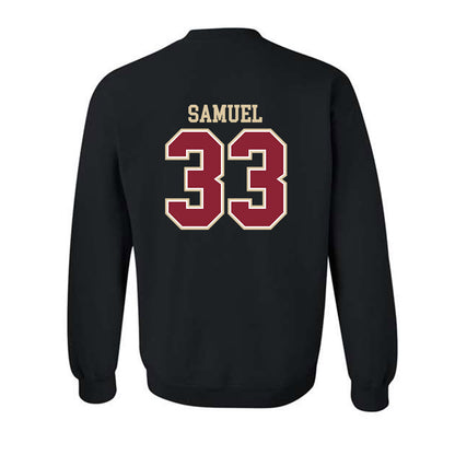 Boston College - NCAA Women's Basketball : Savannah Samuel - Classic Shersey Crewneck Sweatshirt-1