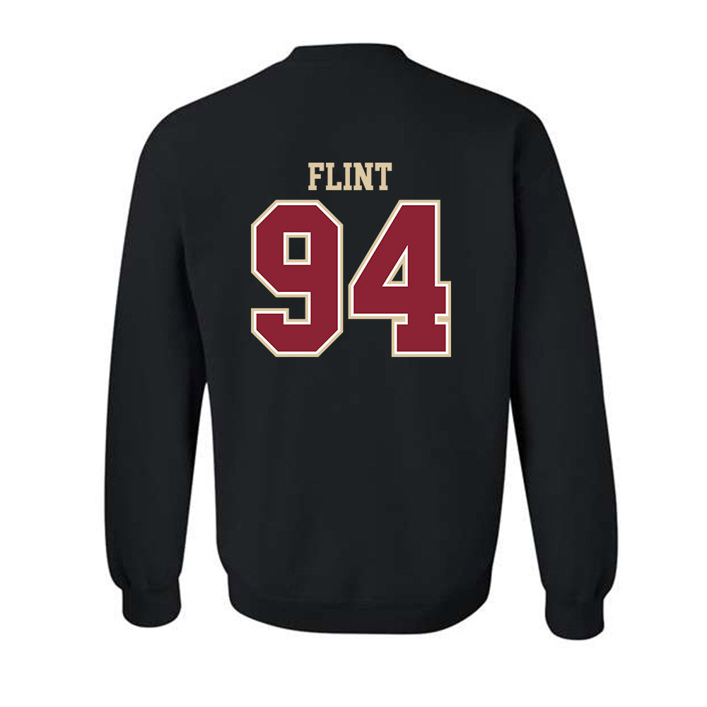 Boston College - NCAA Football : Jayzen Flint - Classic Shersey Crewneck Sweatshirt-1
