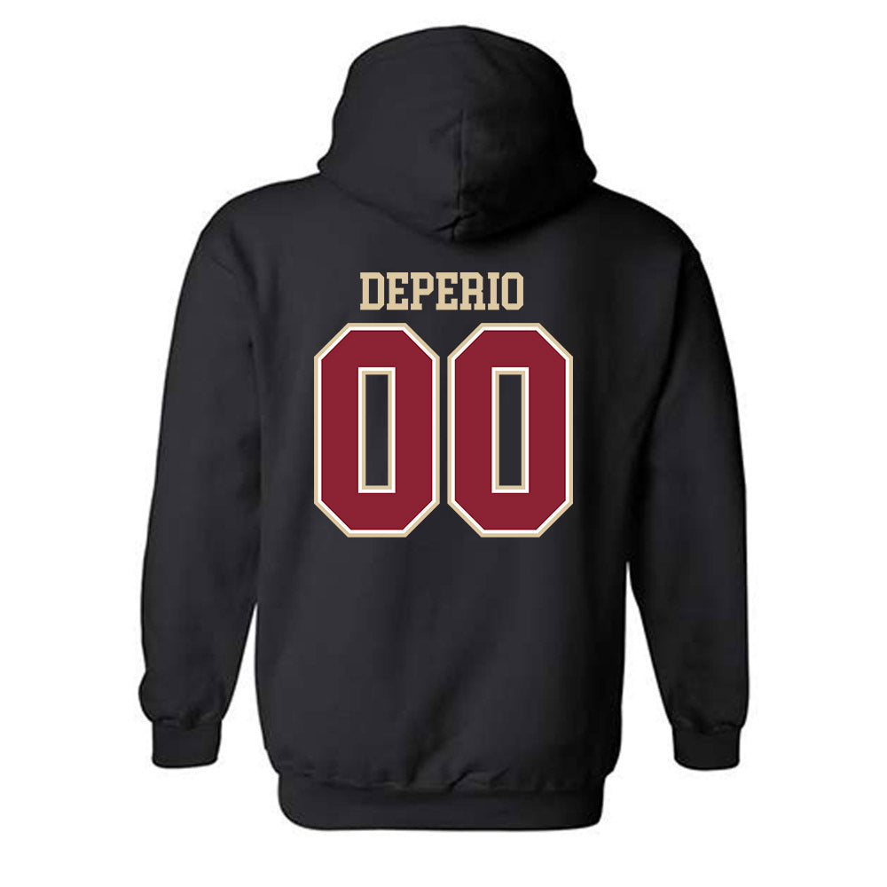 Boston College - NCAA Softball : Kaeliana DePerio - Classic Shersey Hooded Sweatshirt-1
