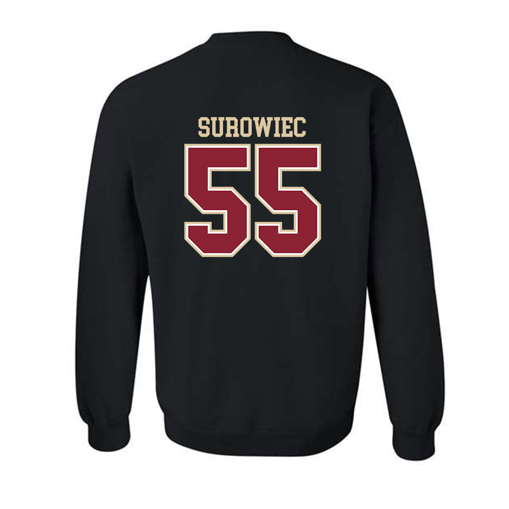 Boston College - NCAA Baseball : Daniel Surowiec - Classic Shersey Crewneck Sweatshirt-1