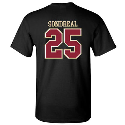 Boston College - NCAA Men's Ice Hockey : Jake Sondreal - Classic Shersey T-Shirt-1