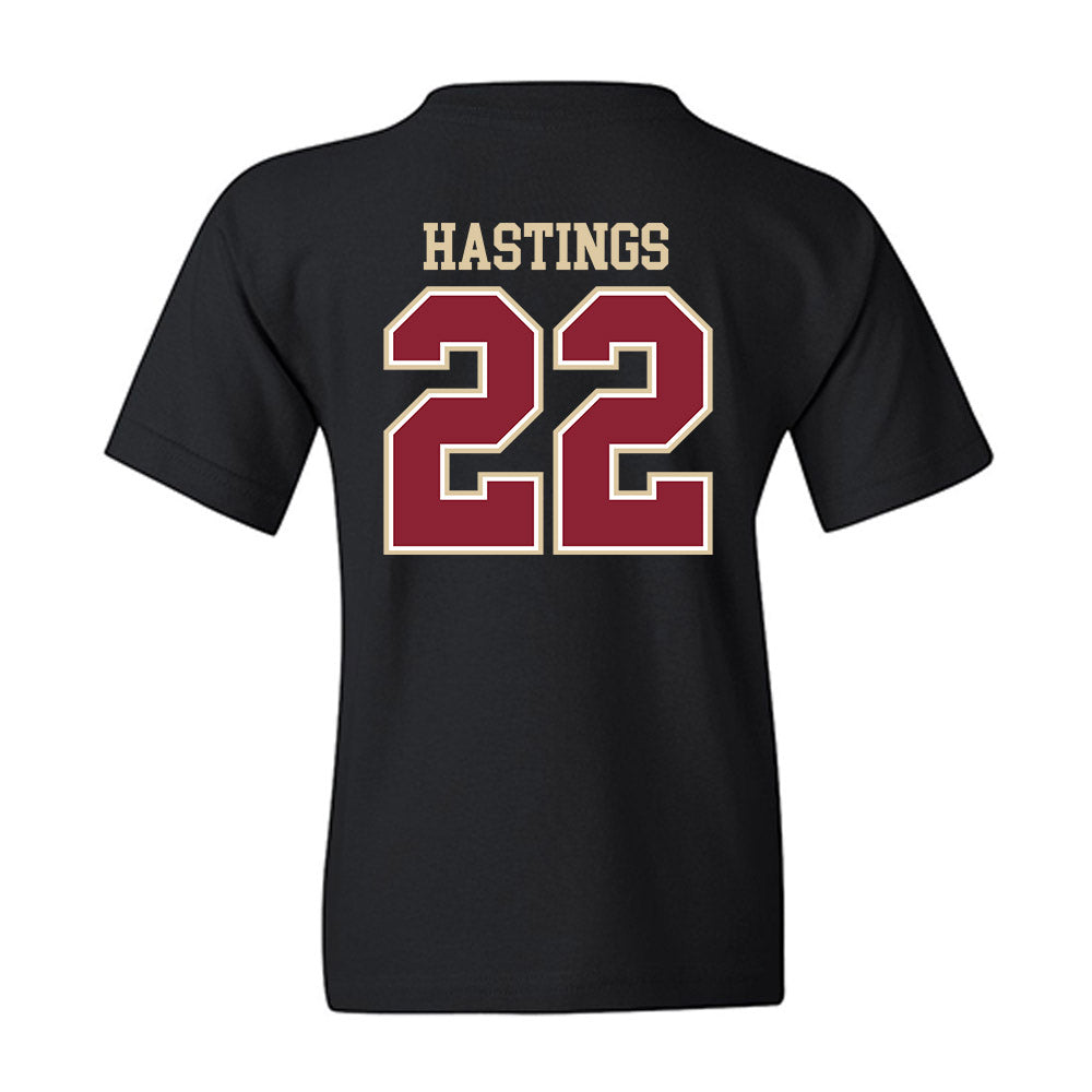 Boston College - NCAA Men's Basketball : Jayden Hastings - Classic Shersey Youth T-Shirt-1