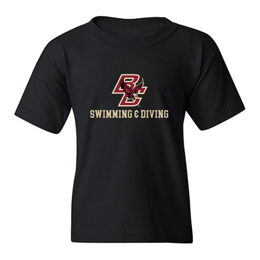 Boston College - NCAA Women's Swimming & Diving : Layla Welsch - Classic Shersey Youth T-Shirt-0