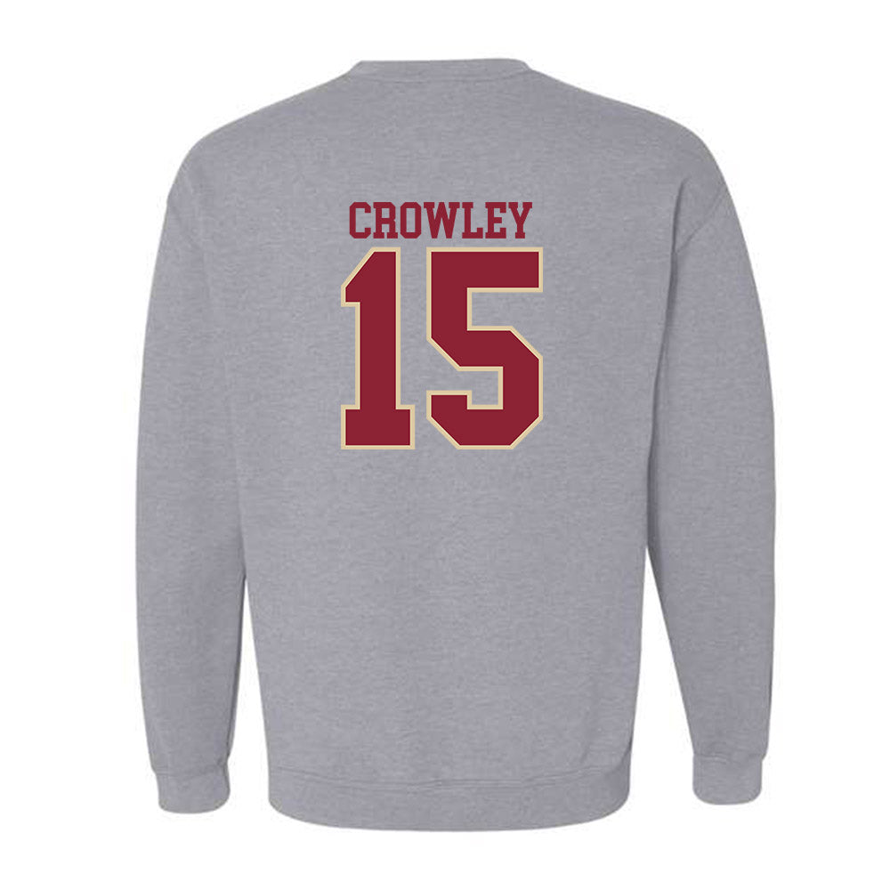 Boston College - NCAA Baseball : Aidan Crowley - Classic Shersey Crewneck Sweatshirt