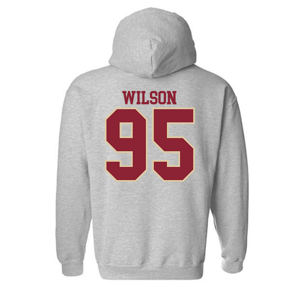 Boston College - NCAA Football : Clive Wilson - Classic Shersey Hooded Sweatshirt