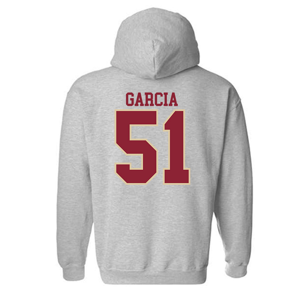 Boston College - NCAA Baseball : Esteban Garcia - Classic Shersey Hooded Sweatshirt