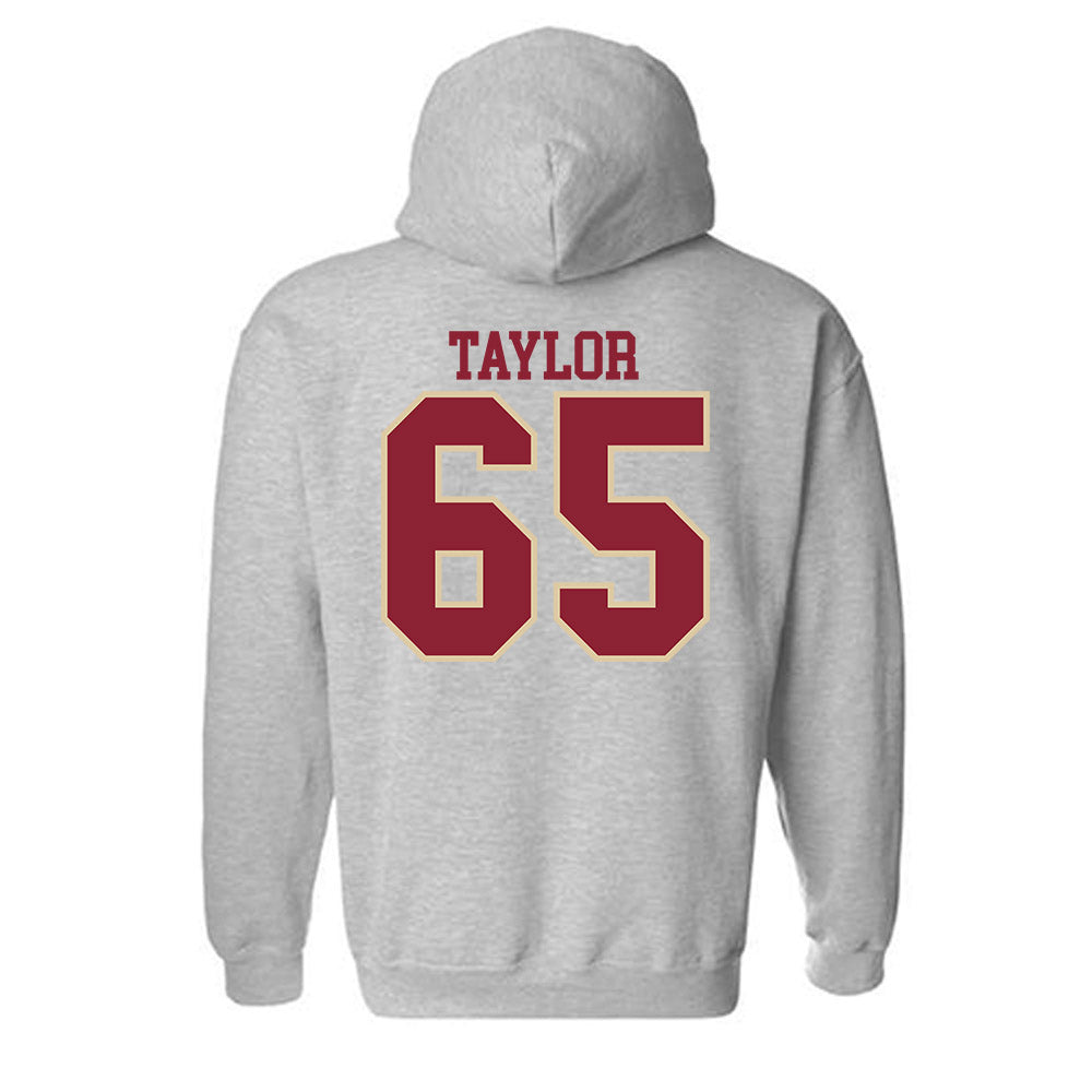 Boston College - NCAA Football : Logan Taylor - Classic Shersey Hooded Sweatshirt