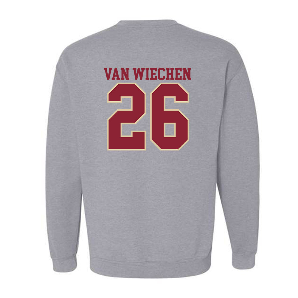 Boston College - NCAA Women's Field Hockey : Carine Van Wiechen - Classic Shersey Crewneck Sweatshirt