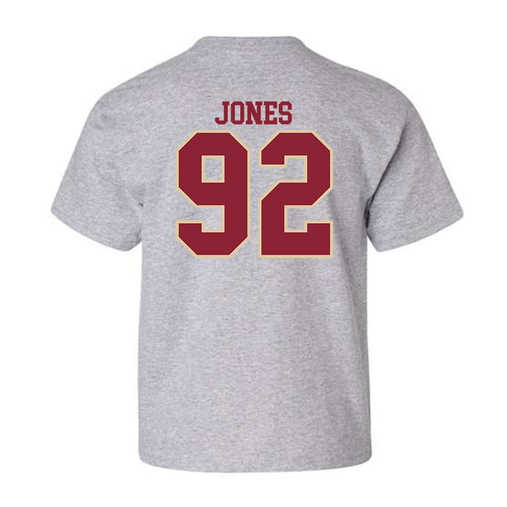 Boston College - NCAA Football : Caleb Jones - Classic Shersey Youth T-Shirt