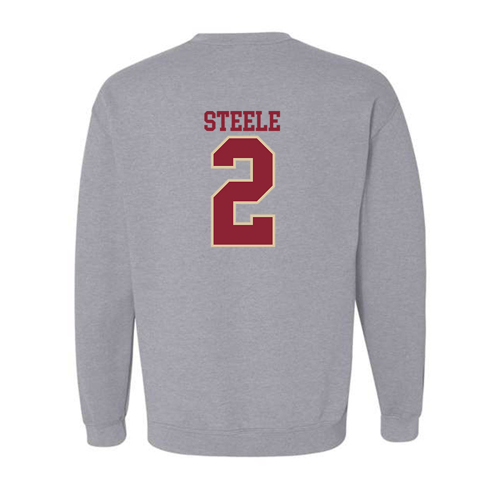 Boston College - NCAA Football : Bryce Steele - Classic Shersey Crewneck Sweatshirt