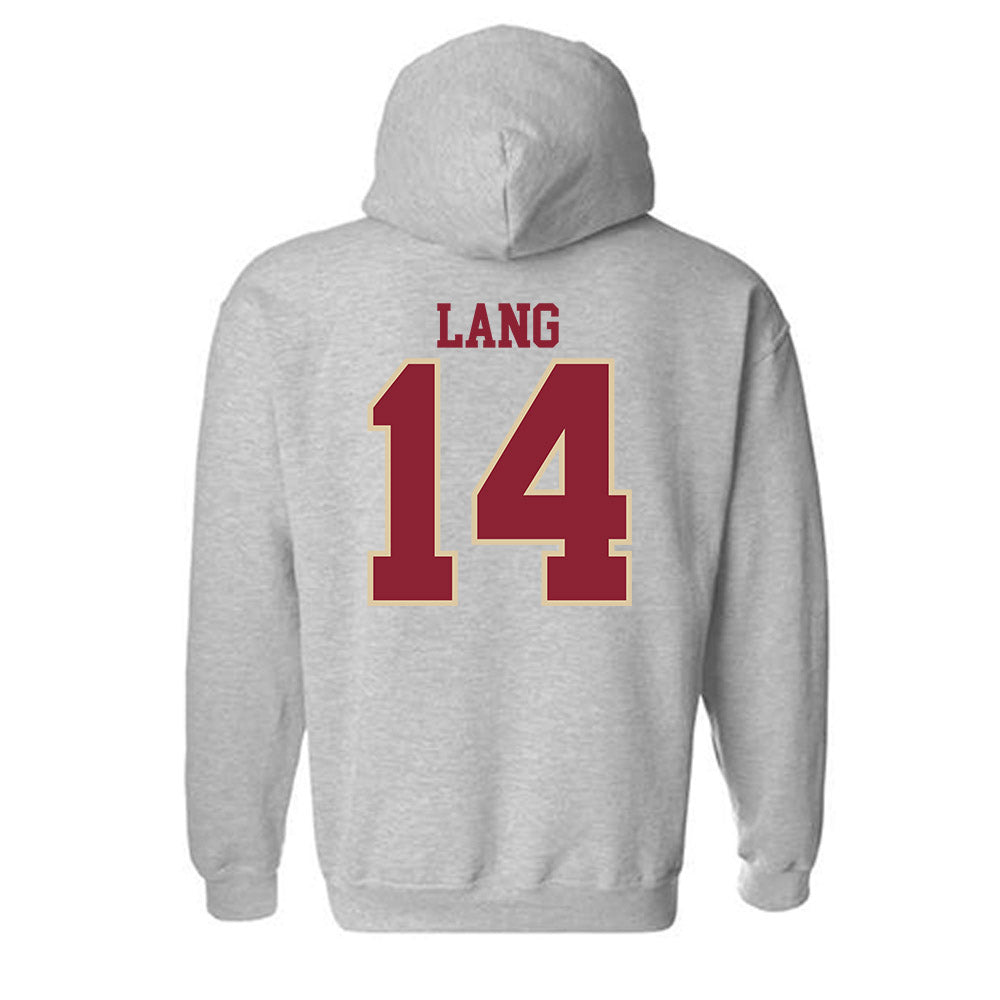 Boston College - NCAA Skiing : Charlie Lang - Classic Shersey Hooded Sweatshirt