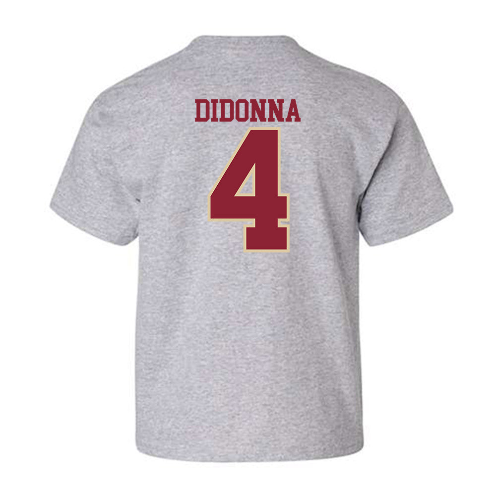 Boston College - NCAA Men's Basketball : Jack Didonna - Classic Shersey Youth T-Shirt-3