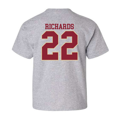 Boston College - NCAA Women's Soccer : Ella Richards - Classic Shersey Youth T-Shirt