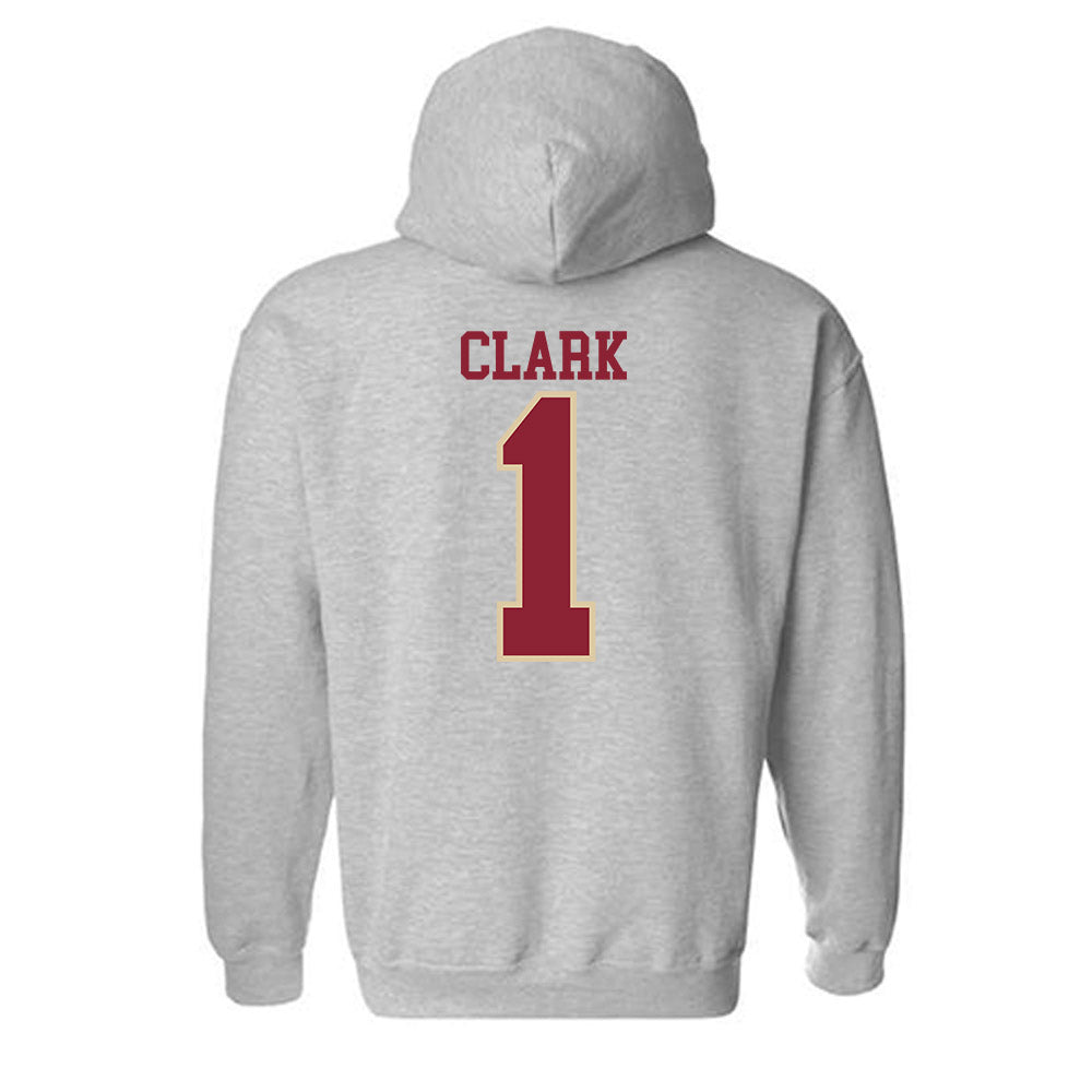 Boston College - NCAA Baseball : Mason Clark - Classic Shersey Hooded Sweatshirt-3