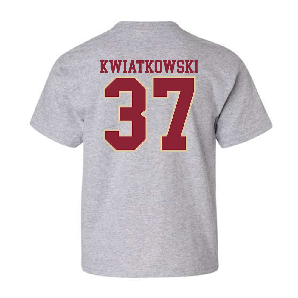 Boston College - NCAA Baseball : John Kwiatkowski - Classic Shersey Youth T-Shirt