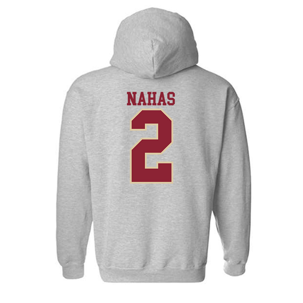 Boston College - NCAA Women's Soccer : Eva Nahas - Classic Shersey Hooded Sweatshirt