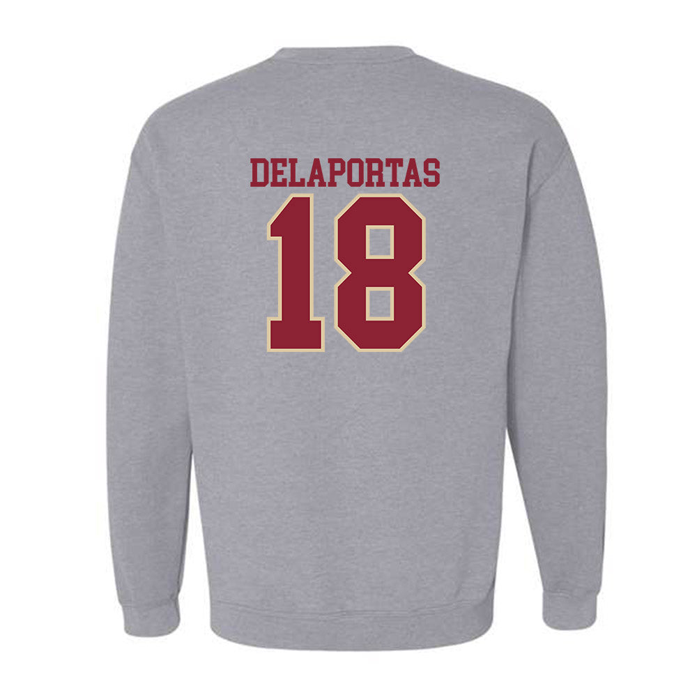 Boston College - NCAA Football : Peter Delaportas - Classic Shersey Crewneck Sweatshirt