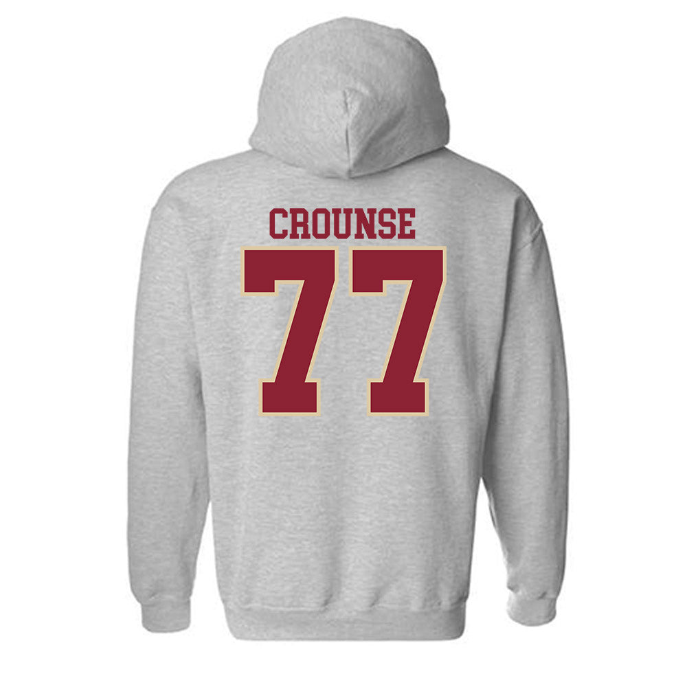 Boston College - NCAA Football : Michael Crounse - Classic Shersey Hooded Sweatshirt