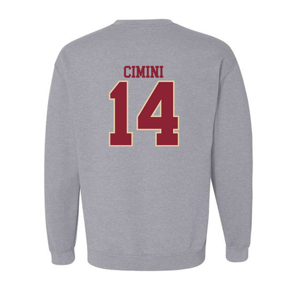 Boston College - NCAA Baseball : Vince Cimini - Classic Shersey Crewneck Sweatshirt