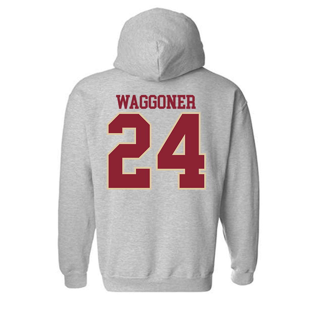 Boston College - NCAA Women's Basketball : Dontavia Waggoner - Classic Shersey Hooded Sweatshirt