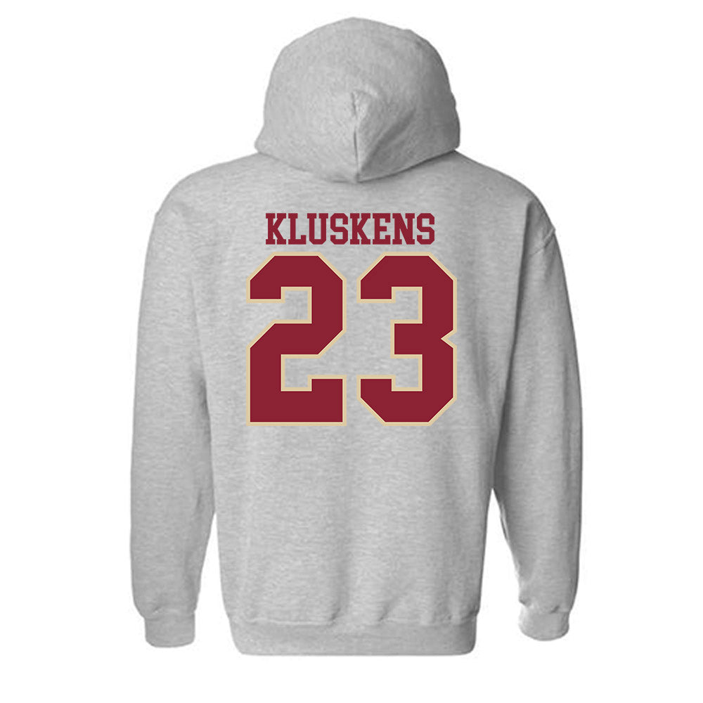 Boston College - NCAA Women's Field Hockey : Eva Kluskens - Classic Shersey Hooded Sweatshirt