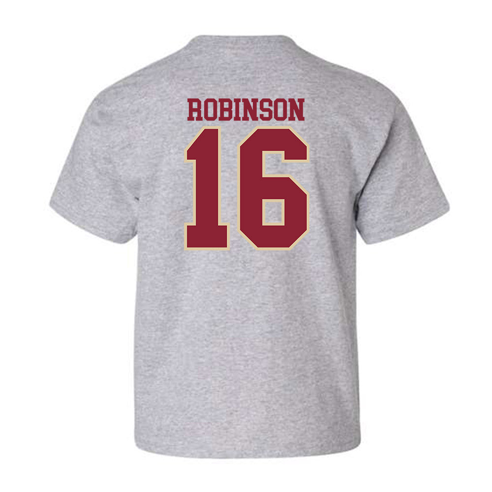 Boston College - NCAA Football : Jacobe Robinson - Classic Shersey Youth T-Shirt