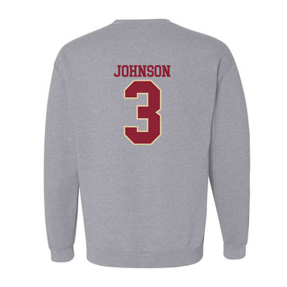 Boston College - NCAA Football : Nate Johnson - Classic Shersey Crewneck Sweatshirt