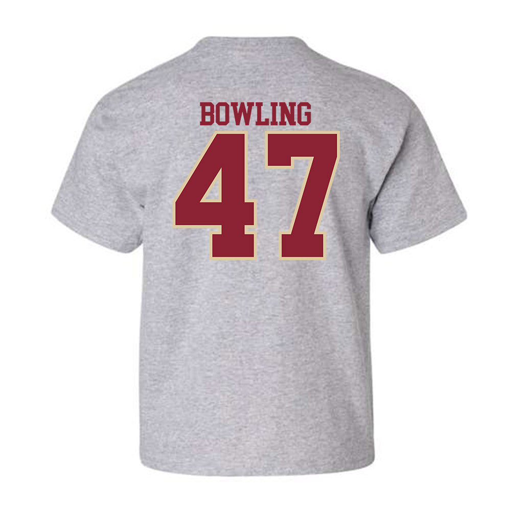 Boston College - NCAA Football : Caden Bowling - Classic Shersey Youth T-Shirt