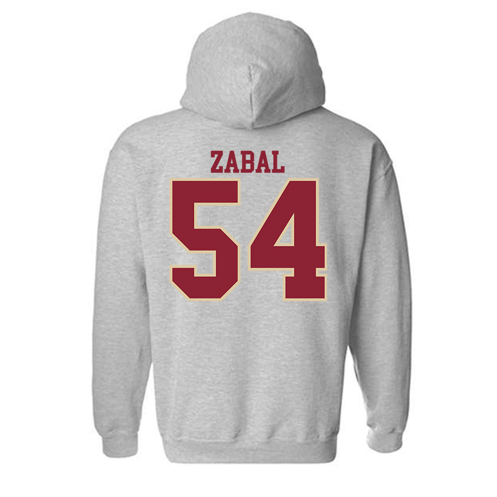 Boston College - NCAA Football : Juan Zabal - Classic Shersey Hooded Sweatshirt