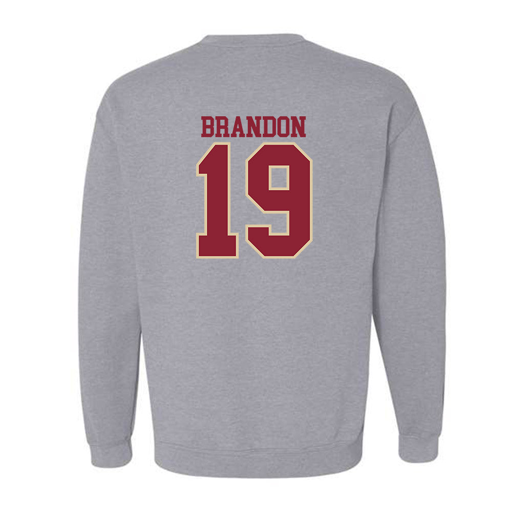 Boston College - NCAA Football : Jack Brandon - Classic Shersey Crewneck Sweatshirt