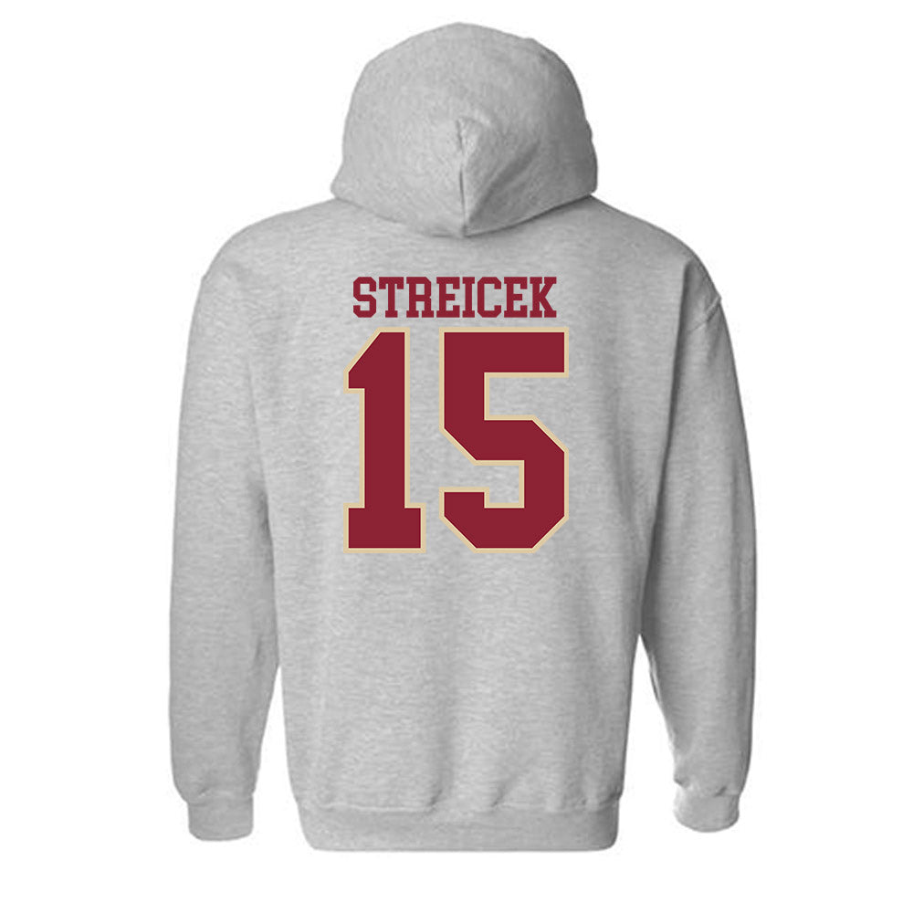 Boston College - NCAA Women's Soccer : Aislin Streicek - Classic Shersey Hooded Sweatshirt