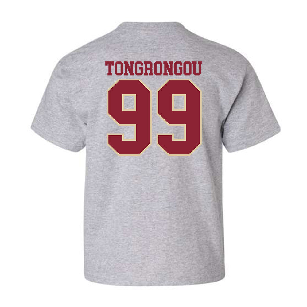 Boston College - NCAA Football : Gilbert Tongrongou - Classic Shersey Youth T-Shirt