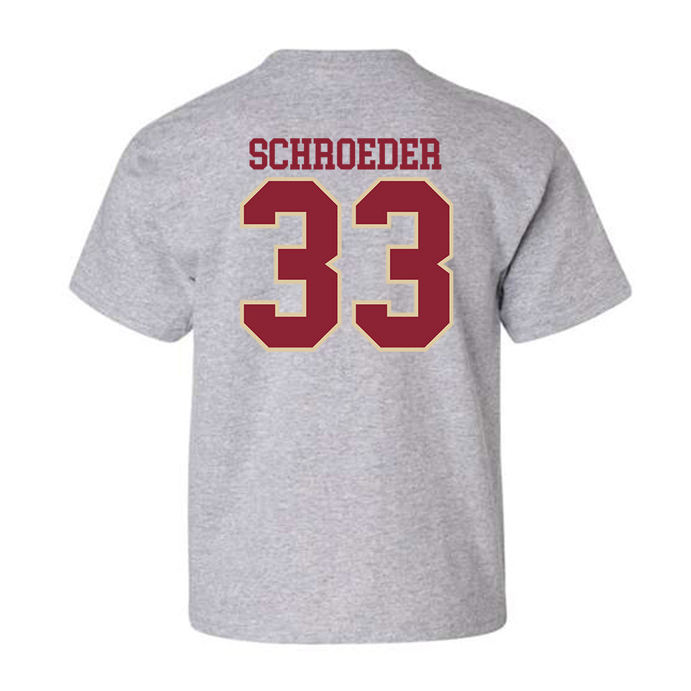 Boston College - NCAA Baseball : Eric Schroeder - Classic Shersey Youth T-Shirt