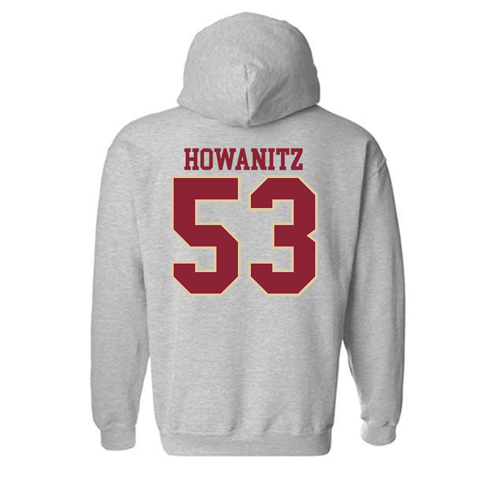 Boston College - NCAA Baseball : Dylan Howanitz - Classic Shersey Hooded Sweatshirt