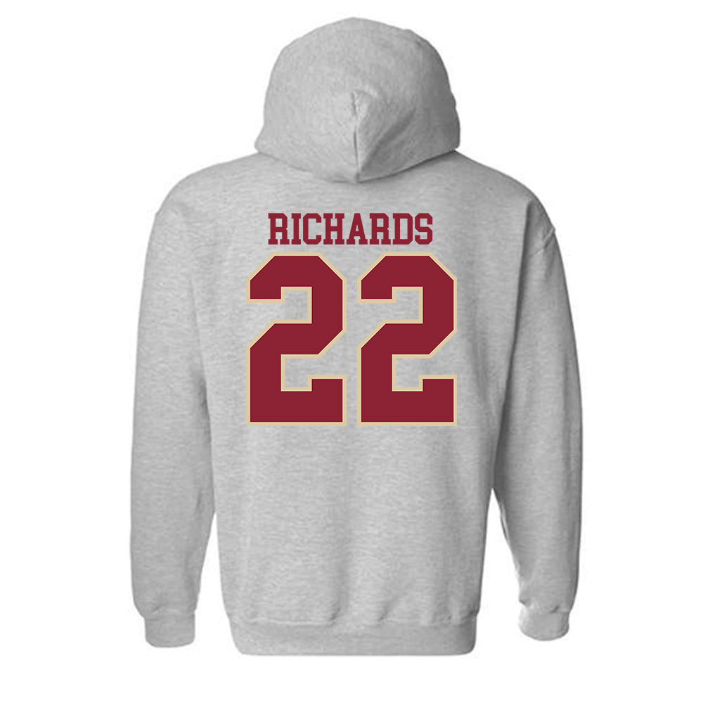 Boston College - NCAA Women's Soccer : Ella Richards - Classic Shersey Hooded Sweatshirt