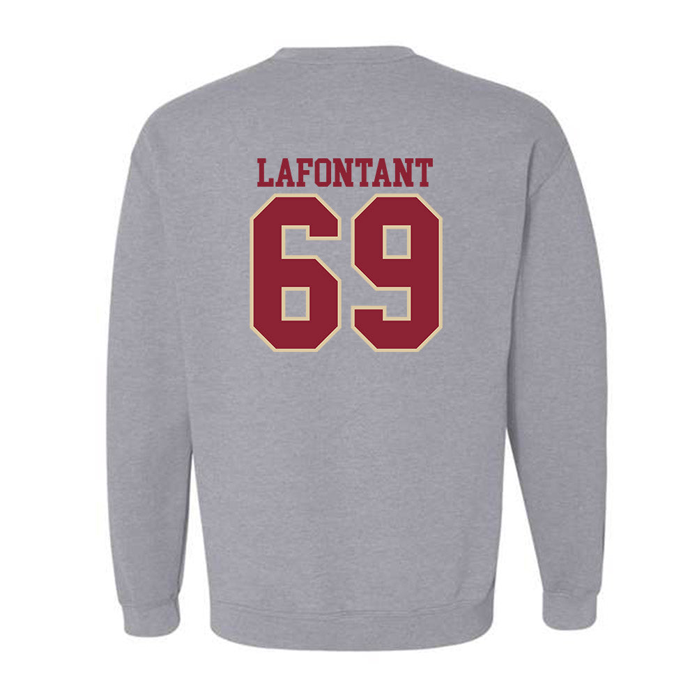 Boston College - NCAA Football : Jadon Lafontant - Classic Shersey Crewneck Sweatshirt