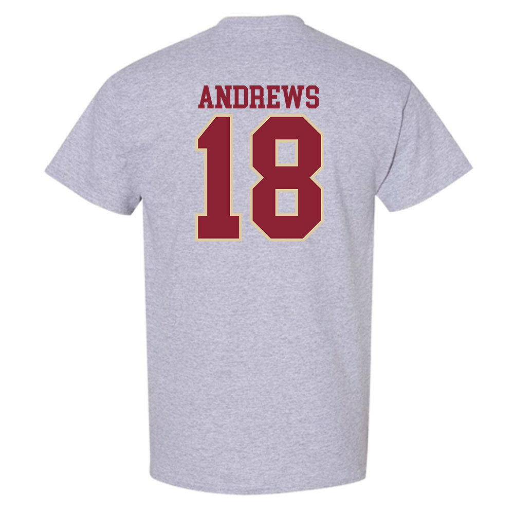 Boston College - NCAA Men's Soccer : Max Andrews - Classic Shersey T-Shirt