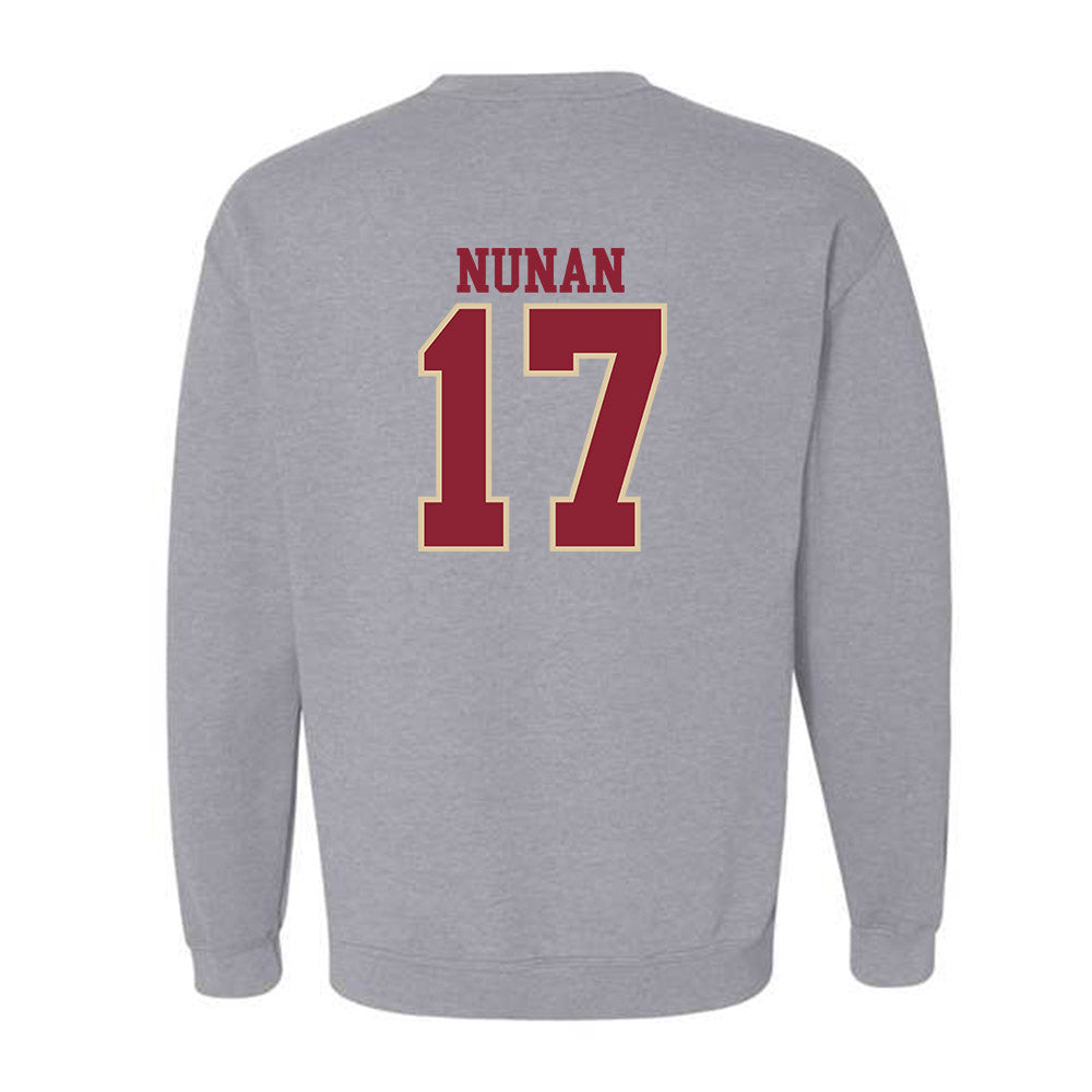 Boston College - NCAA Baseball : Matthew Nunan - Classic Shersey Crewneck Sweatshirt