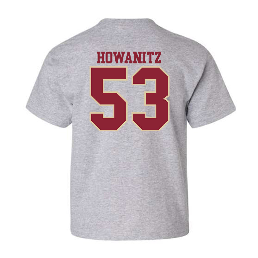 Boston College - NCAA Baseball : Dylan Howanitz - Classic Shersey Youth T-Shirt