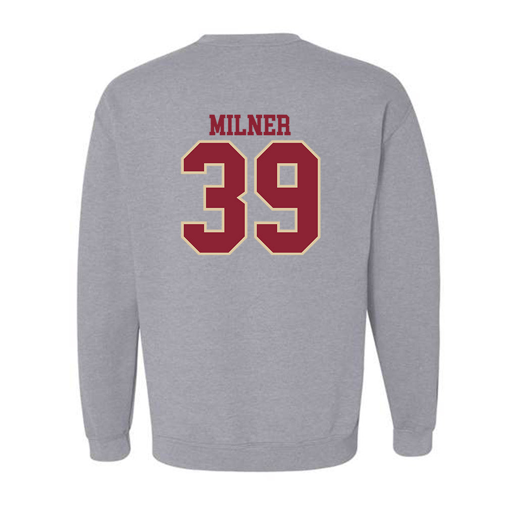 Boston College - NCAA Baseball : Beck Milner - Classic Shersey Crewneck Sweatshirt