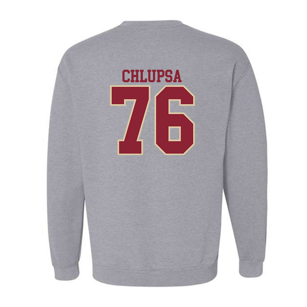 Boston College - NCAA Football : Tanner Chlupsa - Classic Shersey Crewneck Sweatshirt