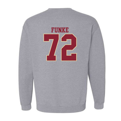 Boston College - NCAA Football : Jack Funke - Classic Shersey Crewneck Sweatshirt